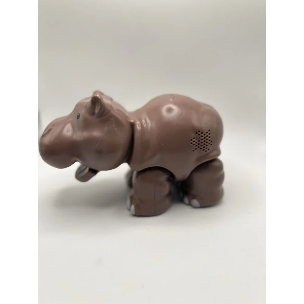 Fisher Price Little People Big Animal Zoo Animals Hippo Hippopotamus Sound Works